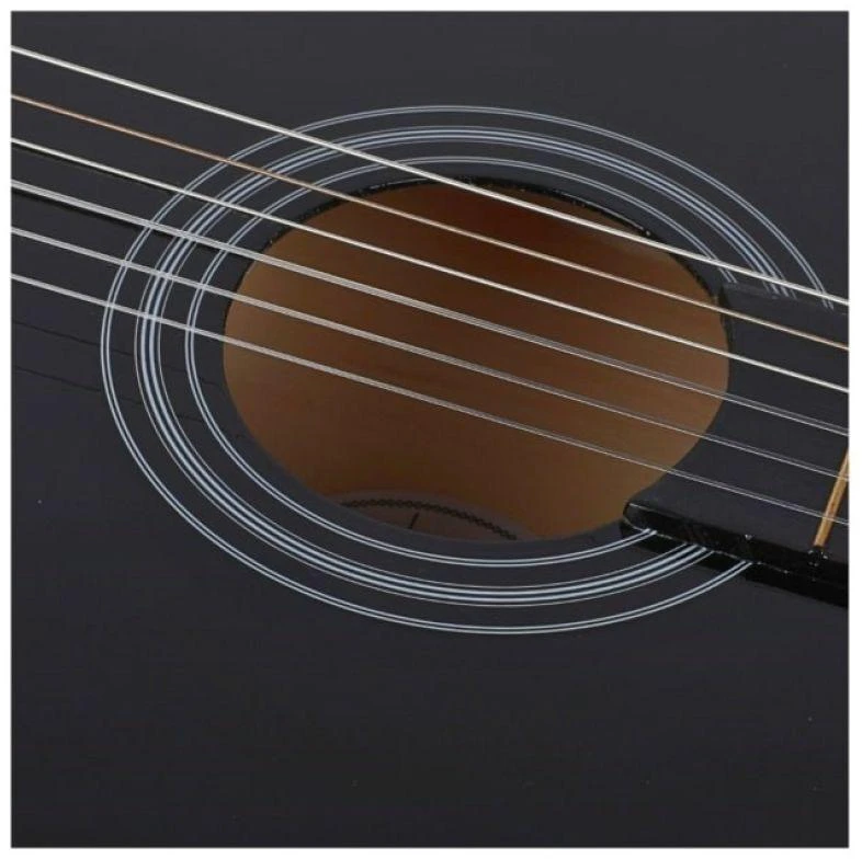 SUPRIMO CGS1 BK - classical guitar 4/4, juodas