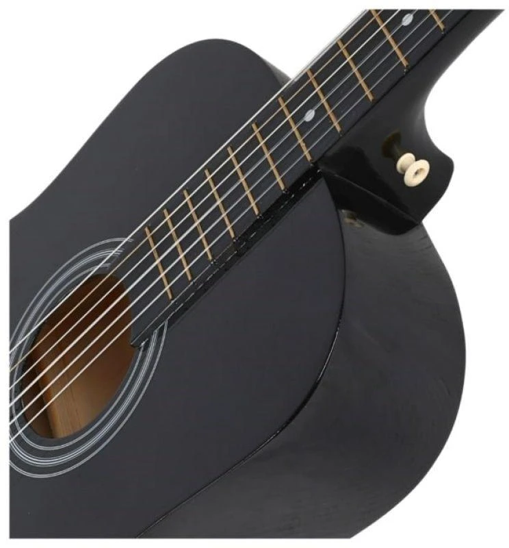SUPRIMO CGS1 BK - classical guitar 4/4, juodas