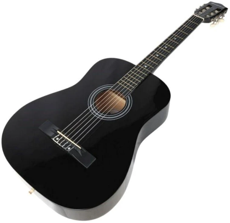 SUPRIMO CGS3 BK - classical guitar 4/4, juodas