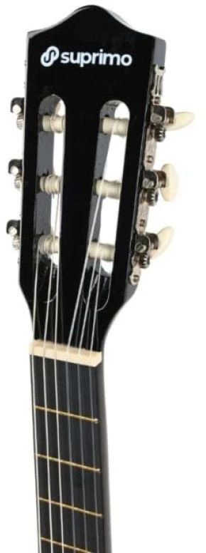 SUPRIMO CGS3 BK - classical guitar 4/4, juodas