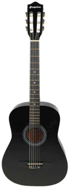 SUPRIMO CGS3 BK - classical guitar 4/4, juodas