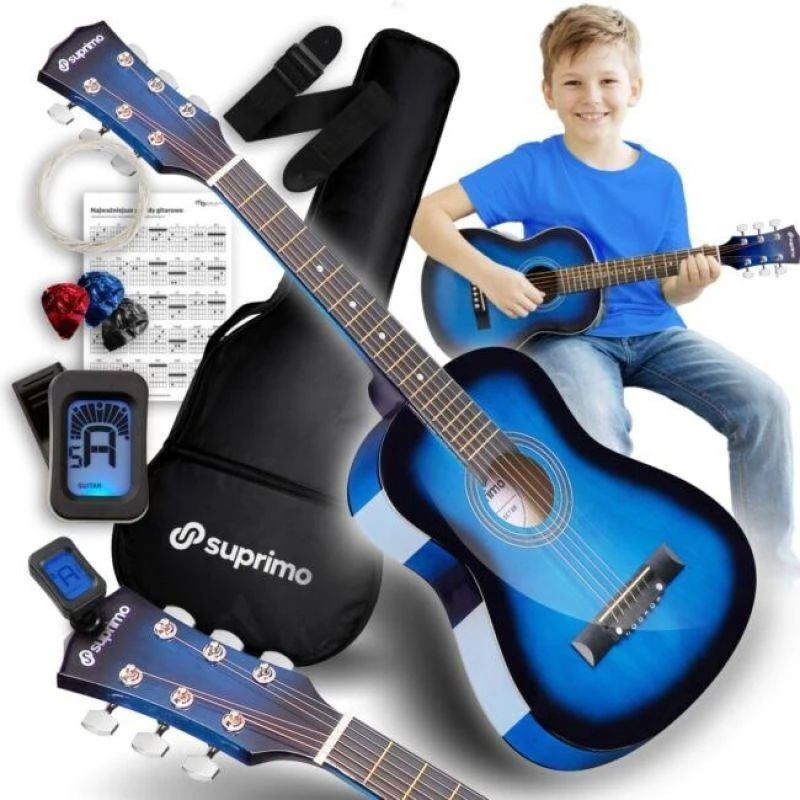 Carruzzo SUPRIMO JRA SET BB akustinė gitara 1/4 blueburst