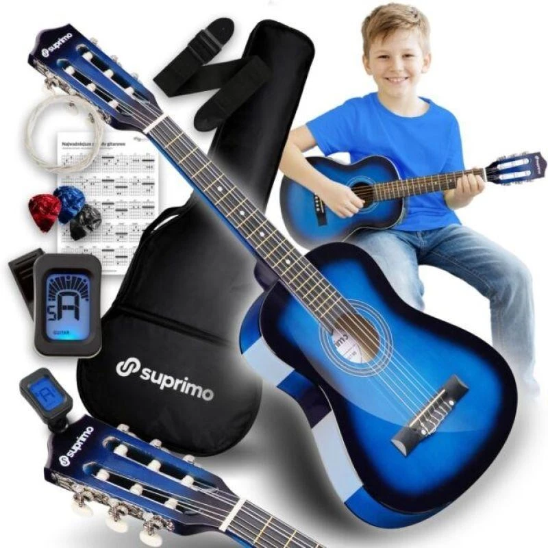 Carruzzo SUPRIMO JRC SET BB klasikinė gitara 1/4 blueburst