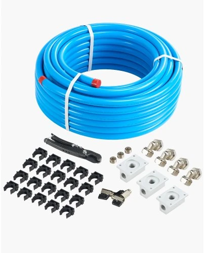 VEVOR oro kompresoriaus vamzdžių rinkinys 3/4'' x 100FT mėlynas