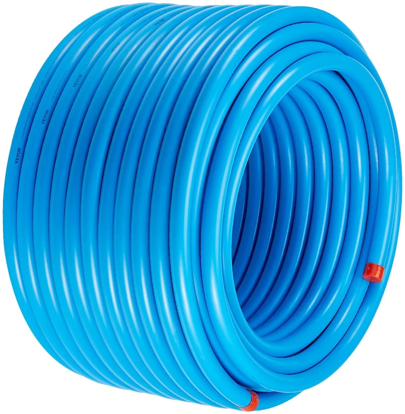 Vevor oro kompresoriaus linijos komplektas 3/4'' x 60,96 m