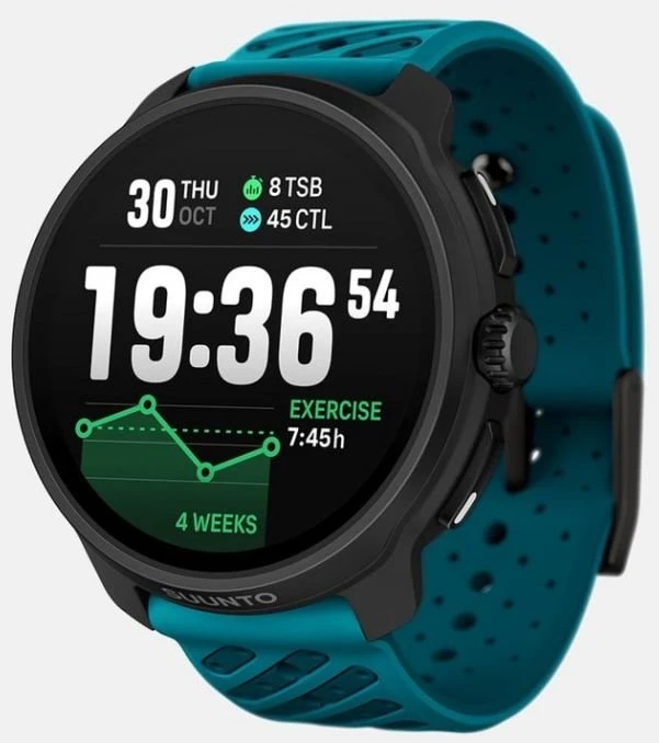 Išmanusis laikrodis SUUNTO RACE 2 WAVE Mėlynas sportinis laikrodis