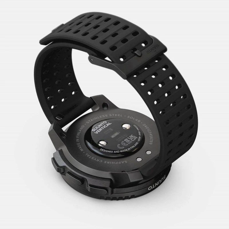 Išmanusis laikrodis Suunto Vertical Solar, Juodos spalvos korpusas su juodos spalvos dirželiu