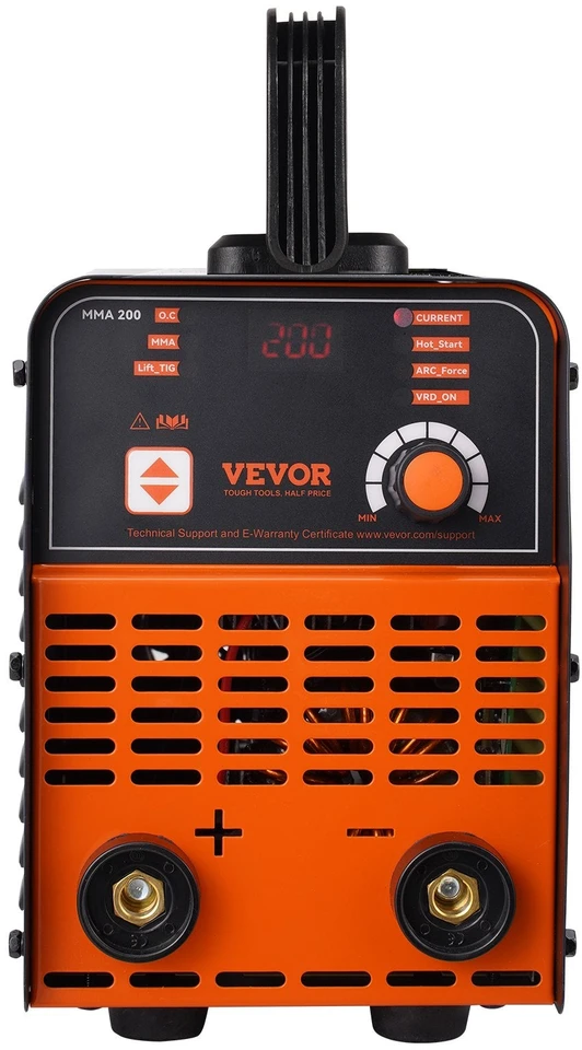VEVOR 220V TIG suvirinimo aparatas 200A