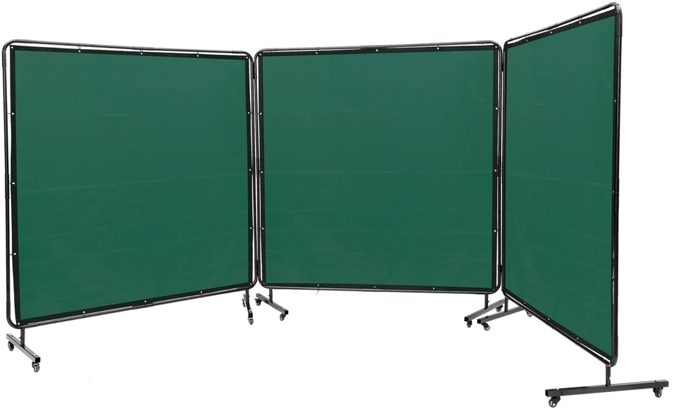 VEVOR Suvirinimo uždanga su rėmu 180x180 cm žalia