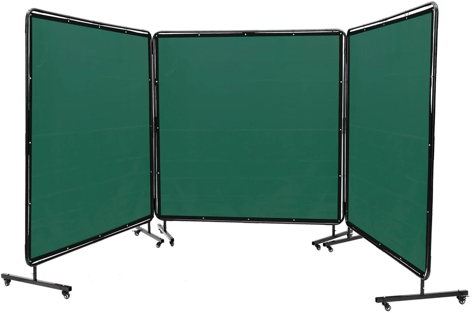VEVOR Suvirinimo uždanga su rėmu 180x180 cm žalia