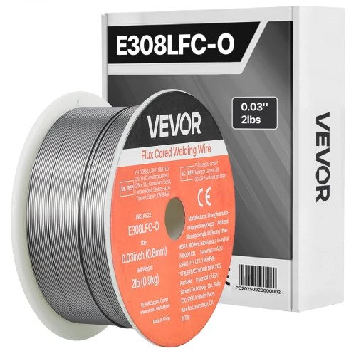 VEVOR Srauto branduolinis MIG suvirinimo viela 0.8mm 0.9kg