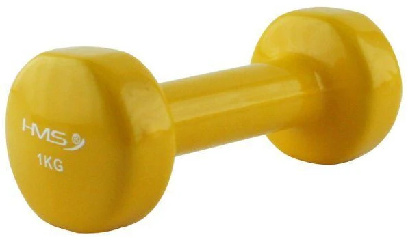 Hantelis dengtas vinilu 1 0kg