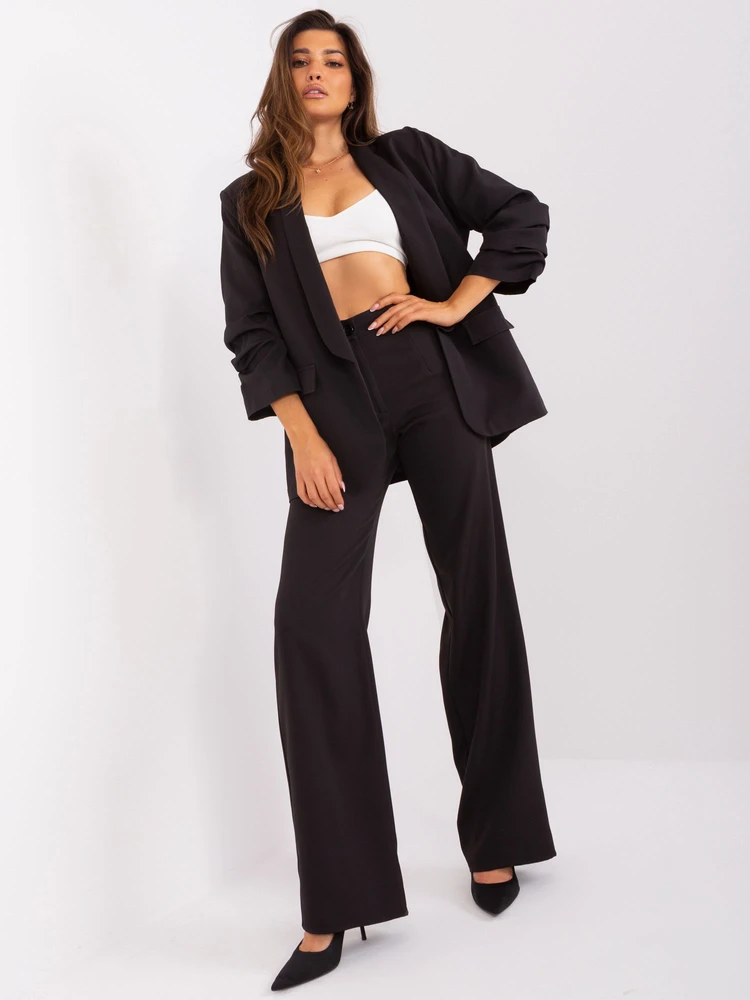 Švarkas moterims -LK-MA-509034.85-juoda
