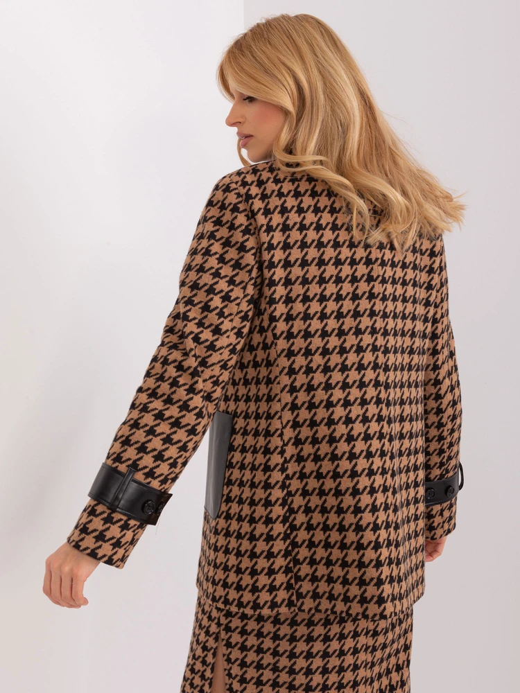 Švarkas moterims -LK-MA-509511.99-juoda