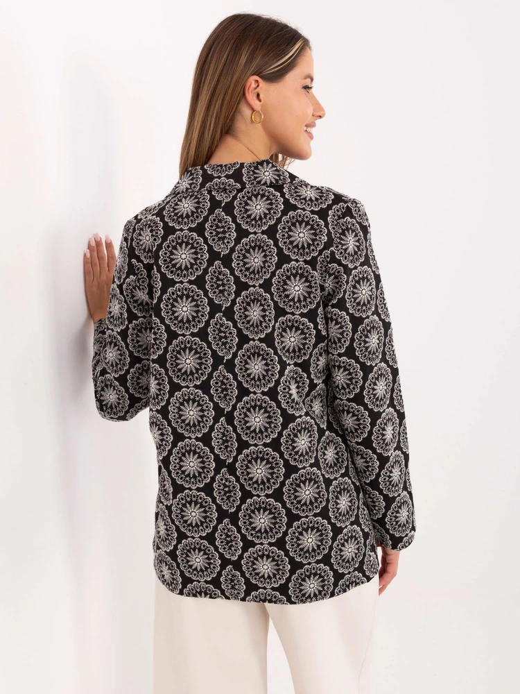 Švarkas moterims -LK-MA-510103.90-juoda