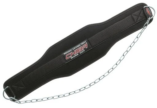 Chiba Dipping Belt 40890 - Patvarus nailono juostas su nerūdijančio plieno grandine