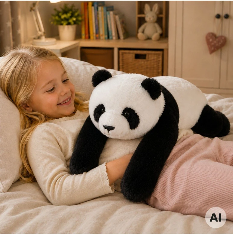Woopie pliušinė Panda 1kg nuo 3 metų apsunkintas