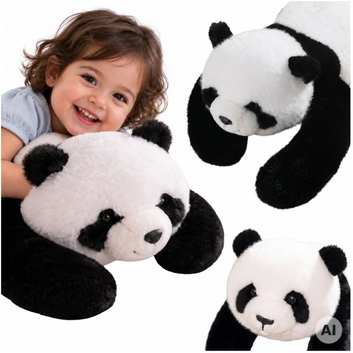 Woopie pliušinė Panda 1kg nuo 3 metų apsunkintas