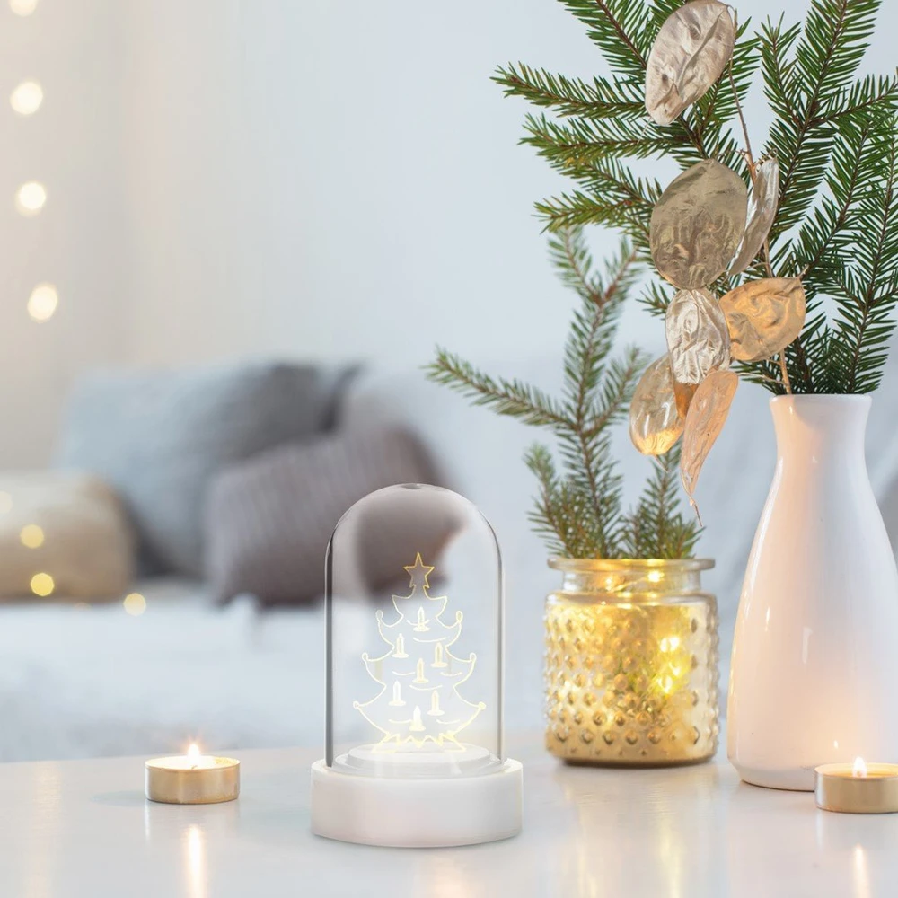 DecoKing Šviečiantis dekoratyvinis medelis LEDDECO