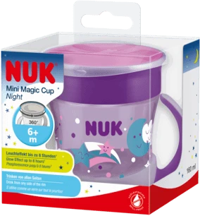 Nuk Šviečiantis tamsoje puodelis EVOLUTION MINI MAGIC CUP NIGHT