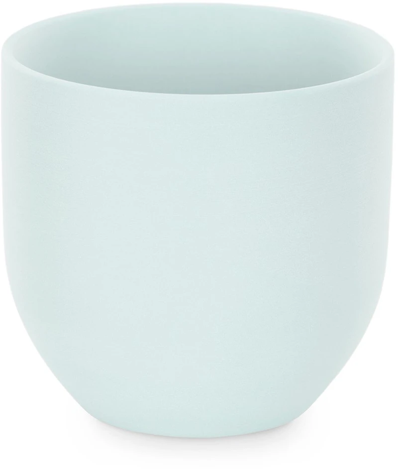 AmeliaHome Šviesiai mėlynas gėlių vazonas, skersmuo 10 cm, aukštis 9,5 cm