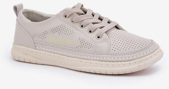 Šviesiai pilki moteriški sportbačiai Step in style