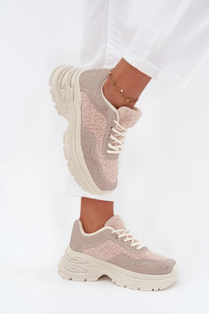 Šviesiai rožiniai sportbačiai Step in style