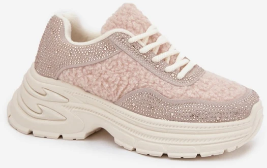 Šviesiai rožiniai sportbačiai Step in style