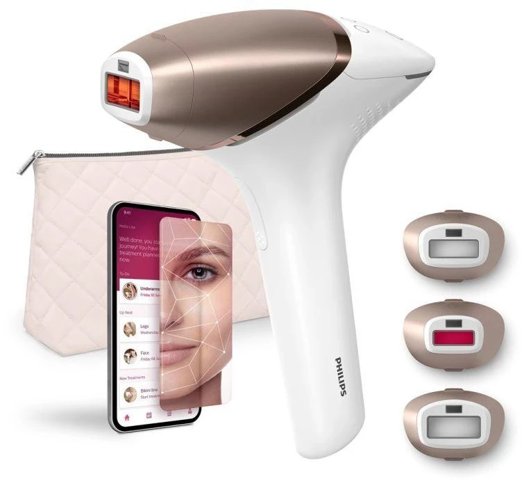 Šviesos impulsų plaukelių šalinimo prietaisas PHILIPS LUMEA BRI 973/00