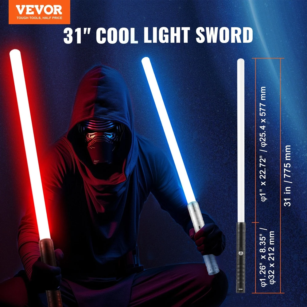 VEVOR LED kardo žaislas su 7 spalvomis