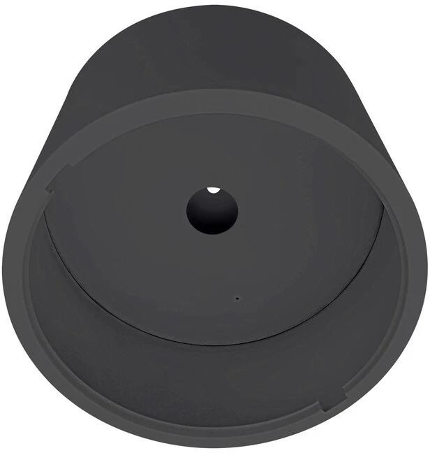 Šviestuvo COMFORT paviršinio montavimo rėmelis, juodas, 265mm