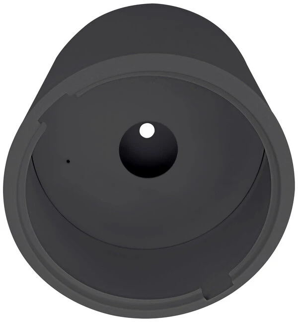 Šviestuvo COMFORT paviršinio montavimo rėmelis, juodas, 160mm