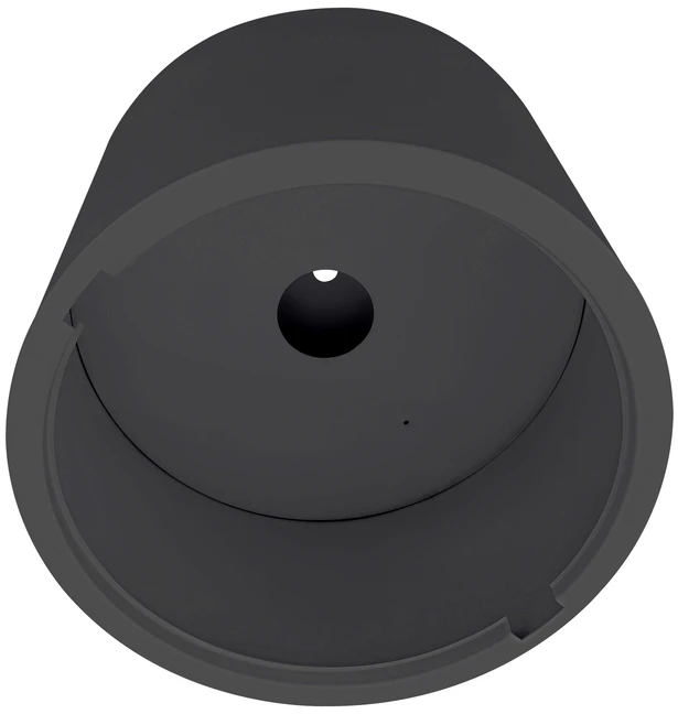 Šviestuvo COMFORT paviršinio montavimo rėmelis, juodas, 215mm