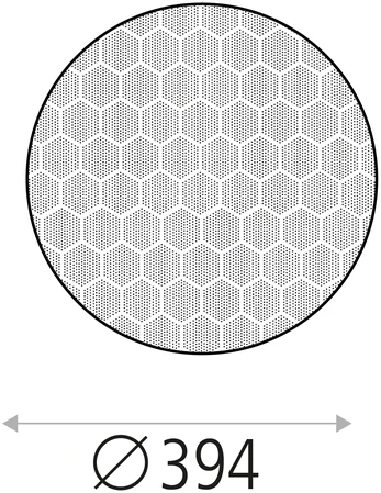 Šviestuvo ISIA difuzorius, 394mm, 5DIF34534MP