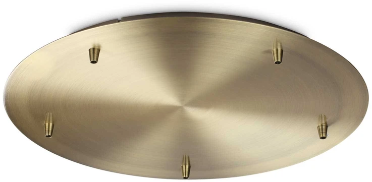 Pakabinamas šviestuvas Ideal Lux Aksesuaras Rosone Standard 5 Luci Ottone Brunito