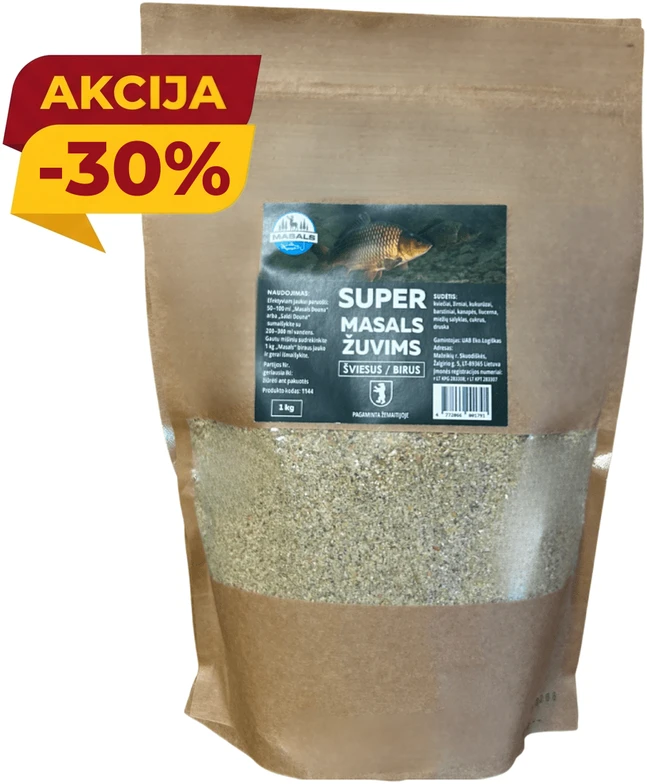 Jaukas Masals šviesus 1kg