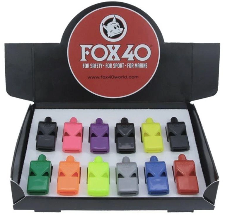 Fox40 Fox 40 Pearl švilpukas be virvelės juodas