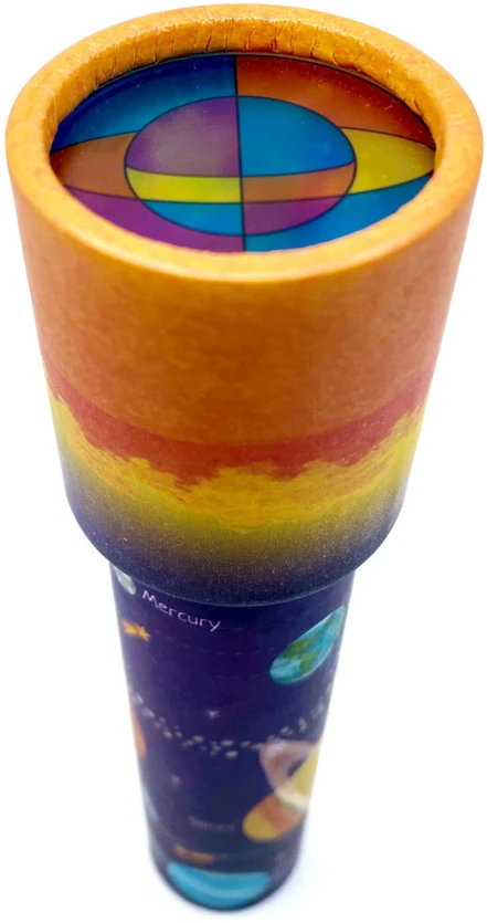 Svoora kaleidoskopas Kosmosas 19 cm – ekologiškas vaikams 3+