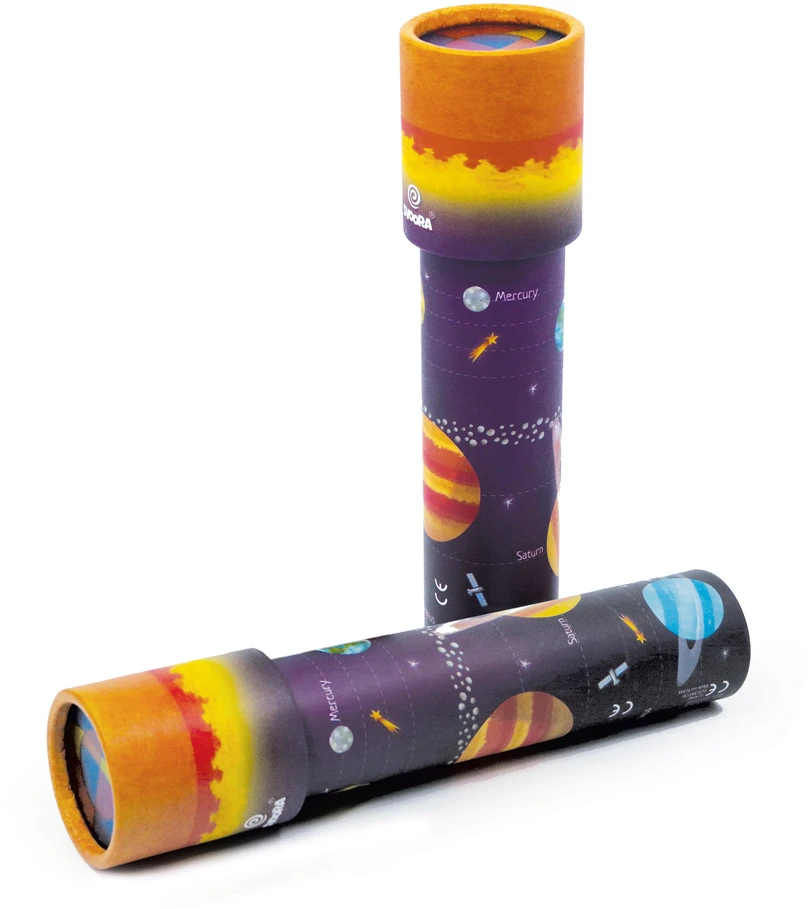 Svoora kaleidoskopas Kosmosas 19 cm – ekologiškas vaikams 3+