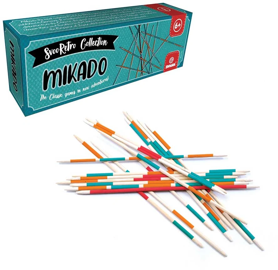 Svoora Mikado – klasikinis medinis žaidimas vaikams nuo 6 m.