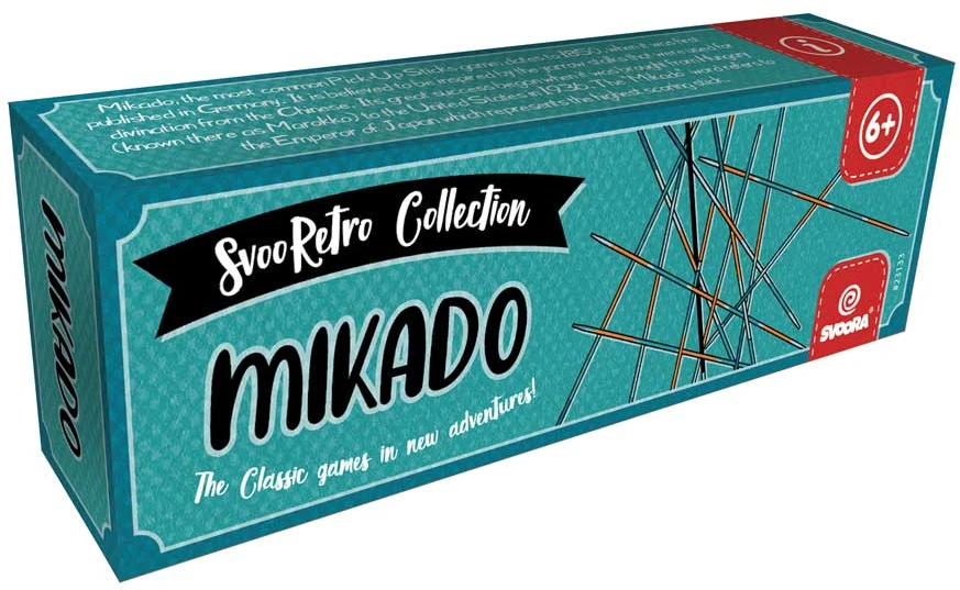 Svoora Mikado – klasikinis medinis žaidimas vaikams nuo 6 m.
