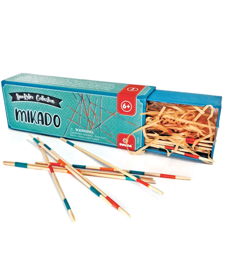 Svoora Mikado – klasikinis medinis žaidimas vaikams nuo 6 m.