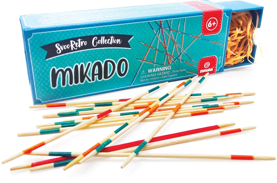 Svoora Mikado – klasikinis medinis žaidimas vaikams nuo 6 m.