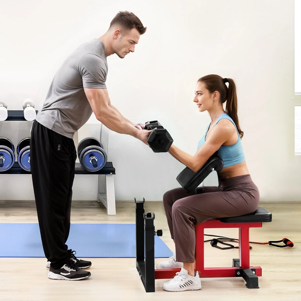 VEVOR Reguliuojamas bicepso suolelis namų sportui