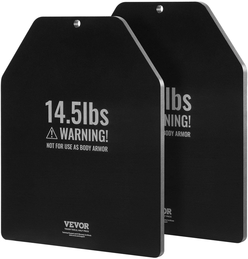Svorio liemenės plokštės VEVOR JSPB-14.5LB, 6,6kg (pora)