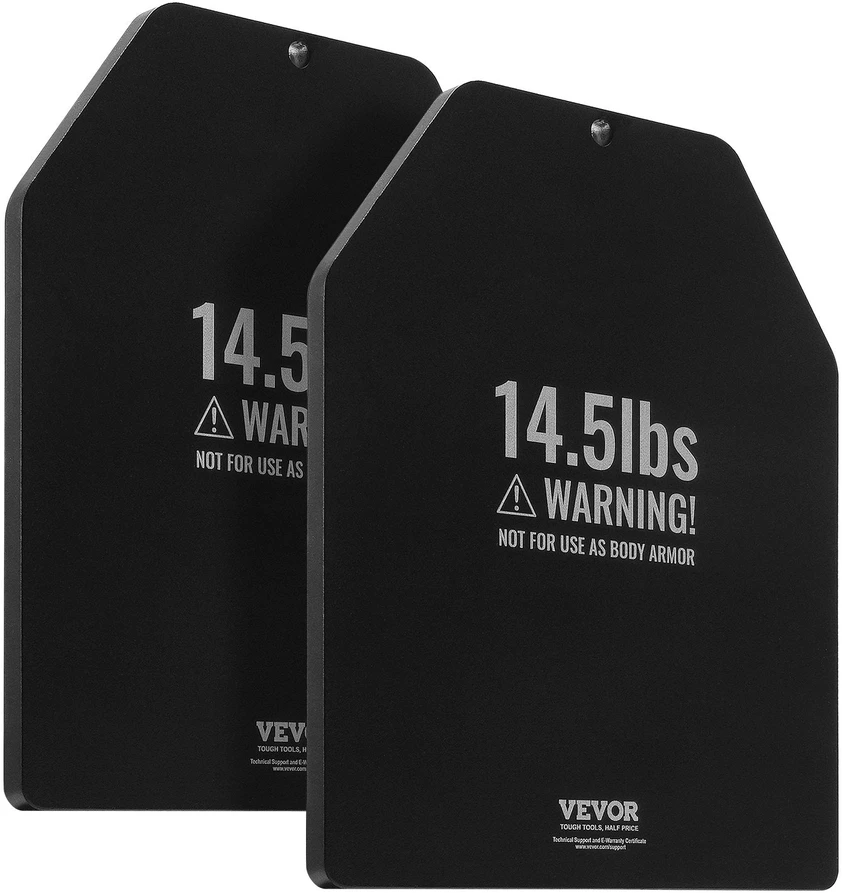 Svorio liemenės plokštės VEVOR JSPB-14.5LB, 6,6kg (pora)