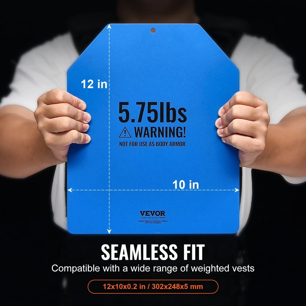 Svorio liemenės plokštės VEVOR JSPB-5.75LB, 2.6kg (pora)
