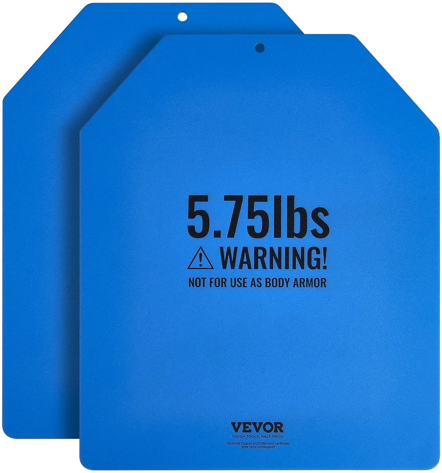 Svorio liemenės plokštės VEVOR JSPB-5.75LB, 2.6kg (pora)