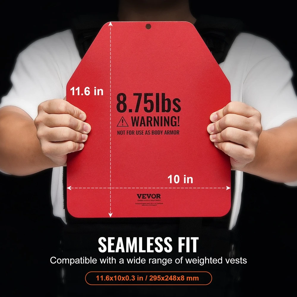 VEVOR Svorinės liemenės plokštės 4kg (pora)