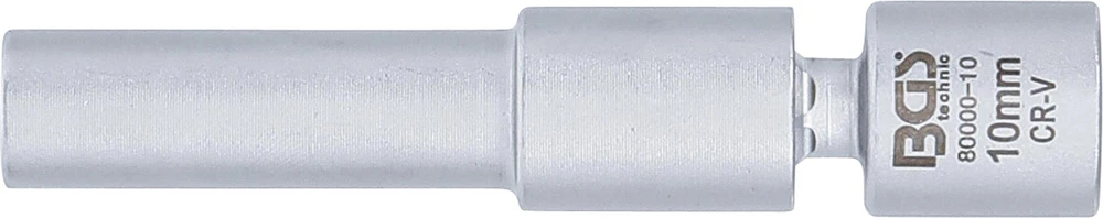 ŠVYTINČIŲ ŽVAKIŲ PASUKAMASIS GALVUTĖS RAKTAS | 10 MM (3/8") | 10 MM (80000-10)
